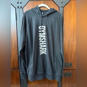 Gymshark Black Pullover Hoodie! Great shape! Men’s large!